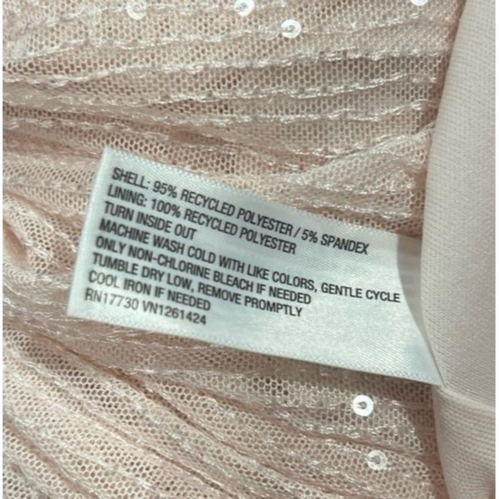 Wide Leg Pink Holiday Sequin Pants ~ Wild Fable ~ Size: L ~ NWT - Picture 6 of 6